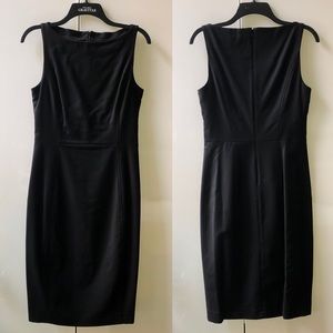 Project Gravitas black sheath dress